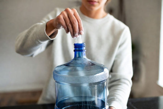 sanitizing 5 gallon water jugs at home