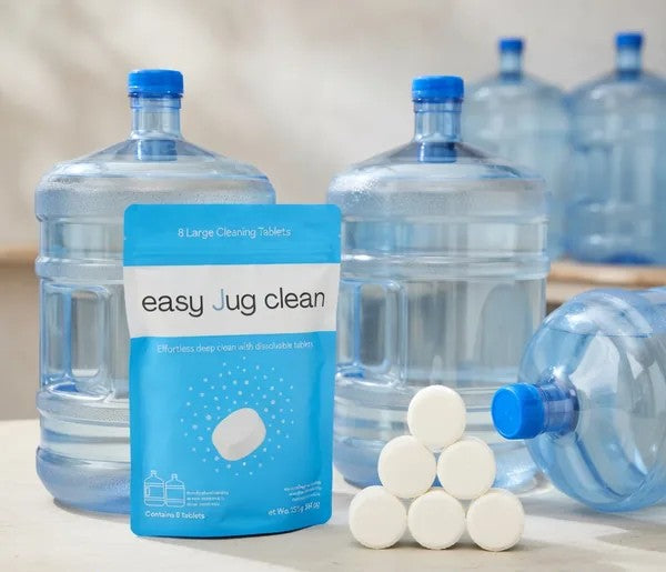 plan based cleaning solution for 5 gallon water jugs