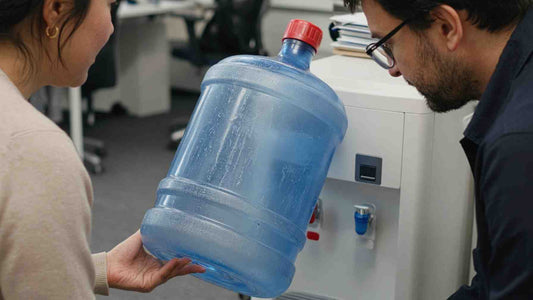 mold gets into a water jug and contaminates it