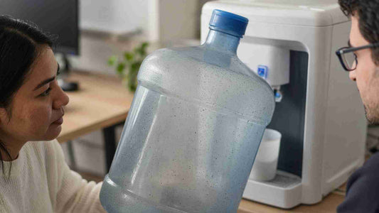 clean moldy jug still dirty to drink from
