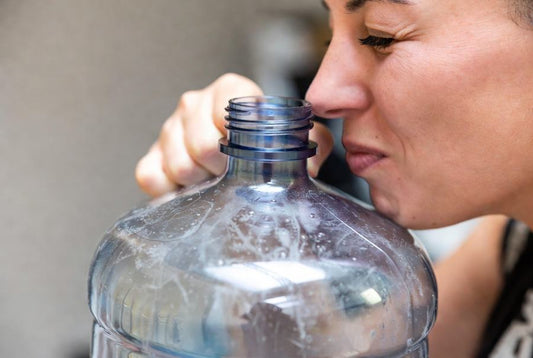 dirty 5 gallon water jug not able to reuse