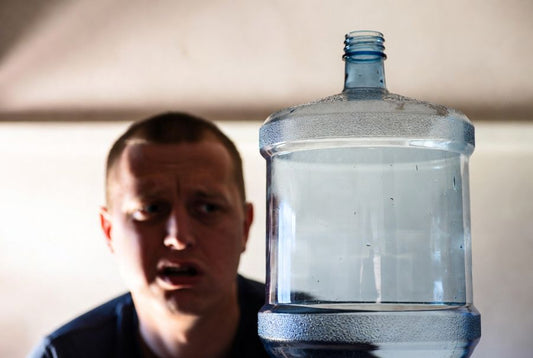 dish soap not effective enough to clean water jug for water dispensers