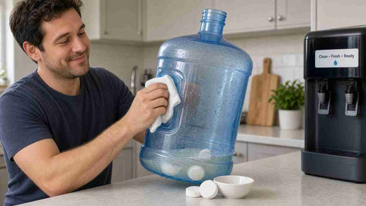 tablets deep cleaning 5 gallon water jug