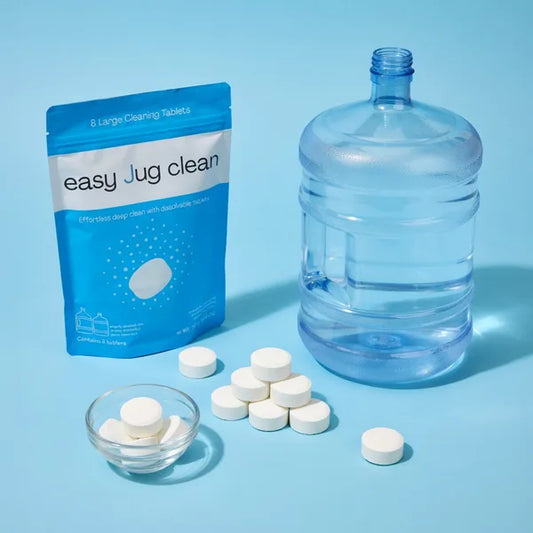 easy jug clean deep cleaning tablets for 5 gallon water jugs